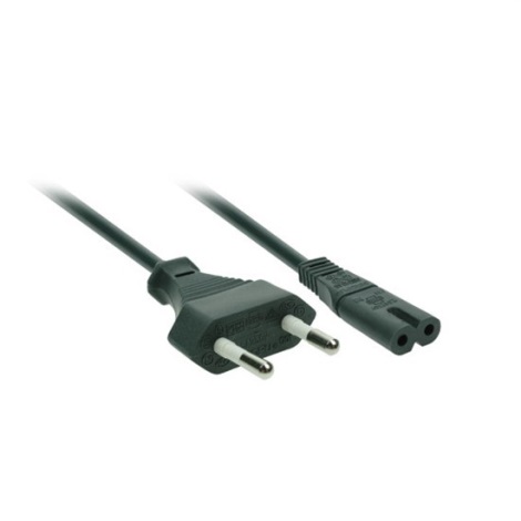 Kabel zasilający do AV urządzenia 230V/2,5A, 2-pin