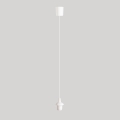 Kabel zasilający EDI 1x E27/60W/230V 90 cm biały