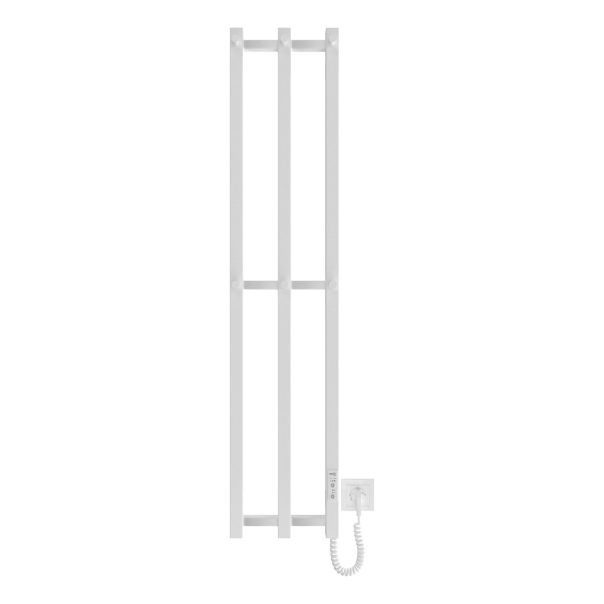 Kaloryfer łazienkowy HF SLIM 110W/230V 117x25 cm biały kątowy