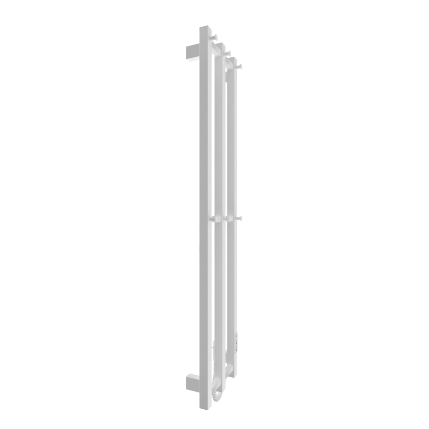 Kaloryfer łazienkowy HF SLIM 110W/230V 117x25 cm biały kątowy