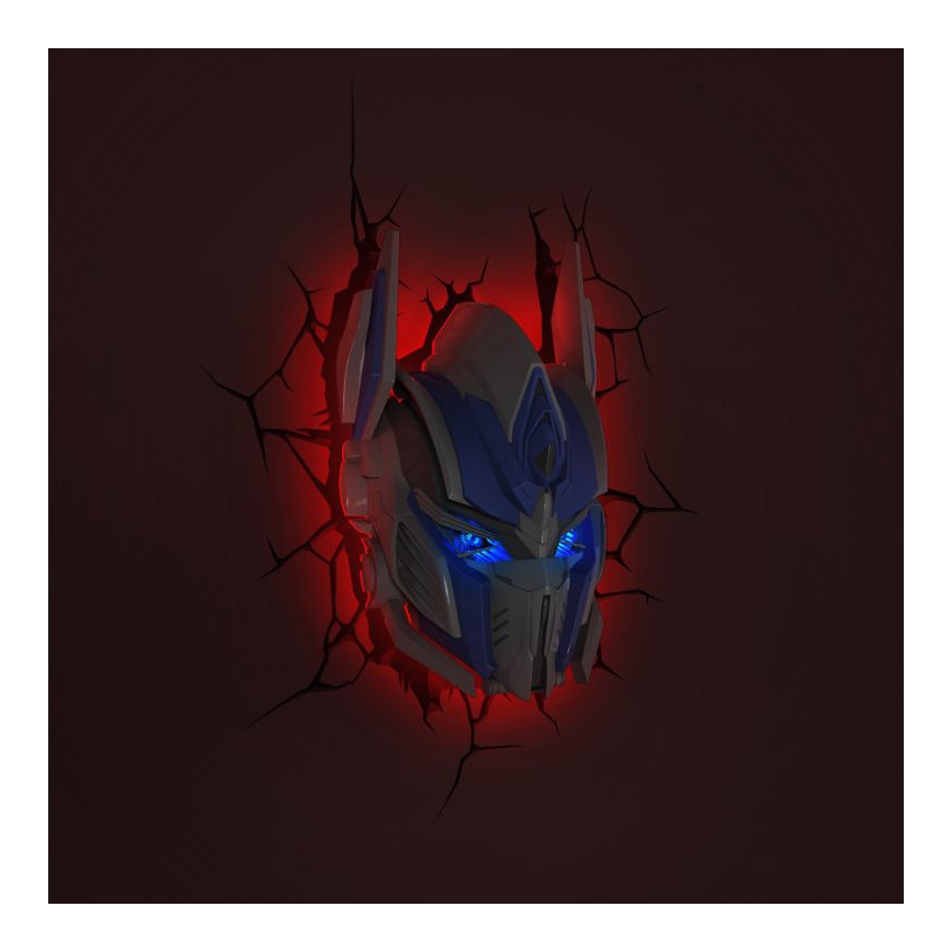 Kanlux 15179 - Lampa dziecięca Kinkiet 3D OPTIMUS PRIME LED/3xAA