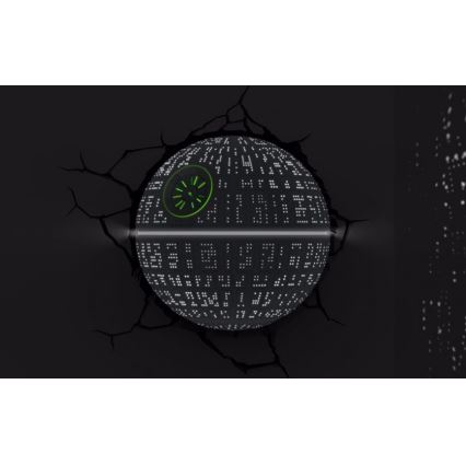 Kanlux 15216 - Reflektor punktowy Kinkiet 3D STAR WARS DEATH STAR LED/3xAA