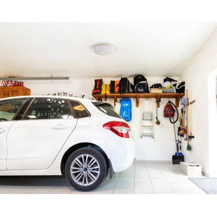 Oprawa sufitowa LED z czujnikiem ruchu i zmierzchu FOGLER LED/24W/230V śr. 38 cm