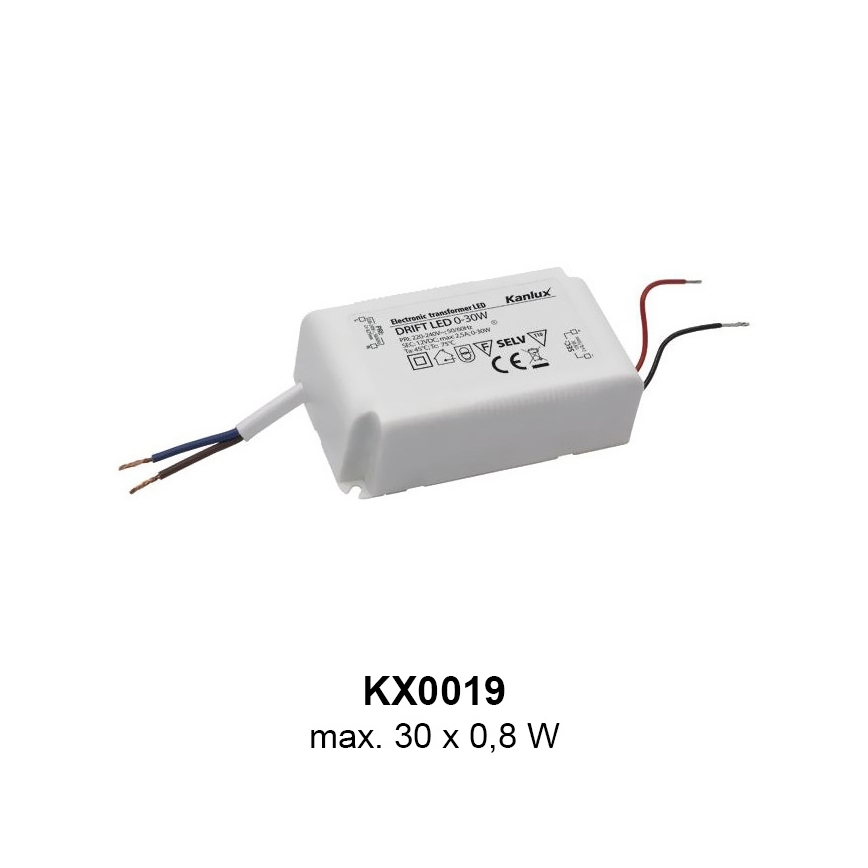 Kanlux 23100 - LED oprawa orientacyjna SOLA 1xLED/0,8W/12V