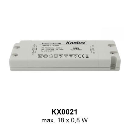 Kanlux 23100 - LED oprawa orientacyjna SOLA 1xLED/0,8W/12V