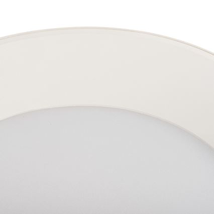 Oprawa punktowa LED SONOR LED/6W/230V 3000/4000/5700K + LED/1,5W 2200K śr. 9 cm biała