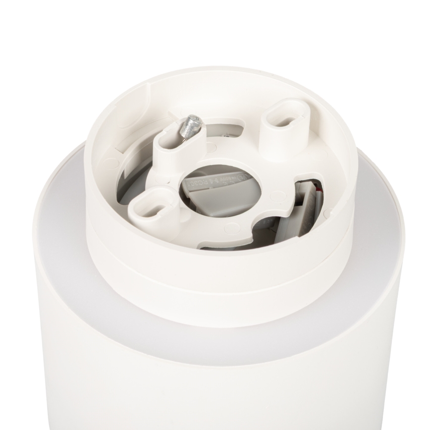 Oprawa punktowa LED SONOR LED/6W/230V 3000/4000/5700K + LED/1,5W 2200K śr. 9 cm biała