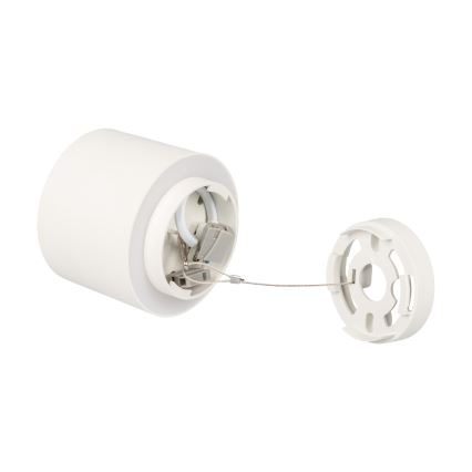 Oprawa punktowa LED SONOR LED/6W/230V 3000/4000/5700K + LED/1,5W 2200K śr. 9 cm biała