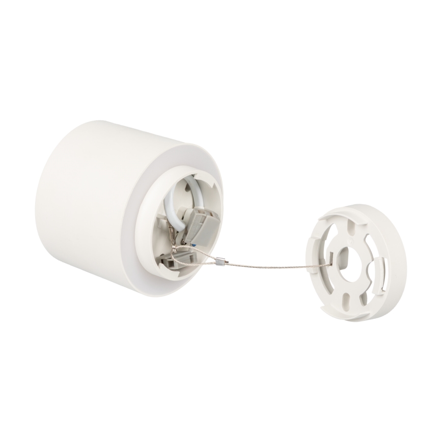 Oprawa punktowa LED SONOR LED/6W/230V 3000/4000/5700K + LED/1,5W 2200K śr. 9 cm biała