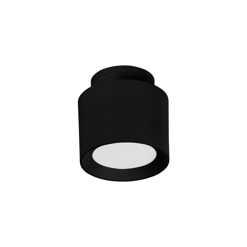 Oprawa punktowa LED SONOR LED/6W/230V 3000/4000/5700K + LED/1,5W 2200K średnica 9 cm czarna