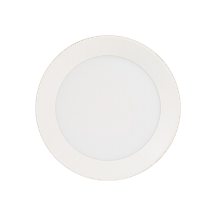 Oprawa punktowa LED SONOR LED/12W/230V 3000/4000/5700K + LED/1,5W 2200K śr. 14 cm biała