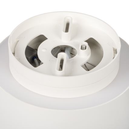 Oprawa punktowa LED SONOR LED/12W/230V 3000/4000/5700K + LED/1,5W 2200K śr. 14 cm biała