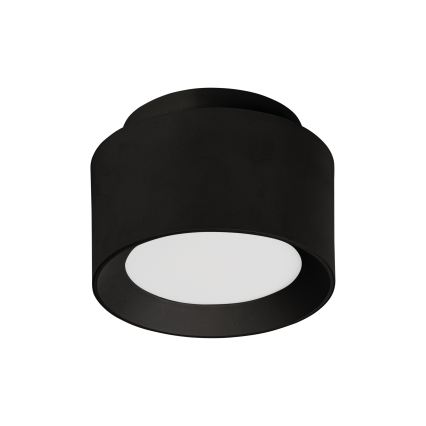 Oprawa punktowa LED SONOR LED/12W/230V 3000/4000/5700K + LED/1,5W 2200K śr. 14 cm czarna