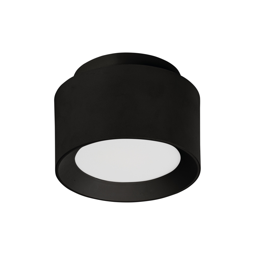 Oprawa punktowa LED SONOR LED/12W/230V 3000/4000/5700K + LED/1,5W 2200K śr. 14 cm czarna