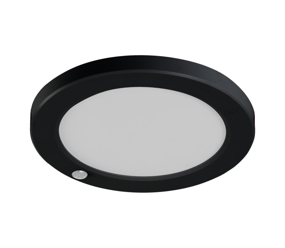 24605 - LED Oświetlenie z czujn. 2w1 ERGA LED/17W/230V 3000/4000/6500K czarny