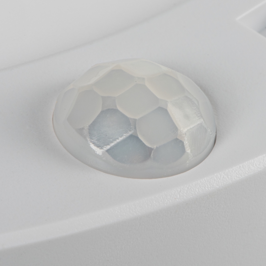 LED Lampa sufitowa/podwieszana z czujnikiem ruchu 2w1 ERGA LED/17W/230V 3000/4000/6500K biała