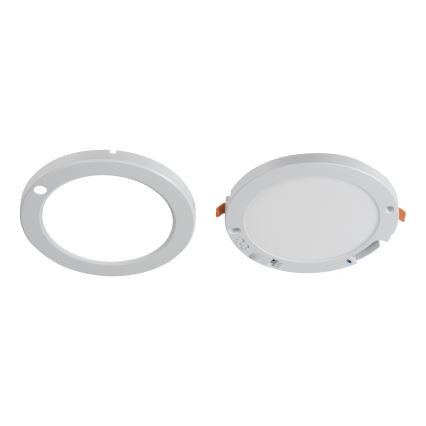 LED sufitowy/Oprawa wpuszczana z czujnikiem ruchu 2w1 ERGA LED/17W/230V 3000/4000/6500K biały