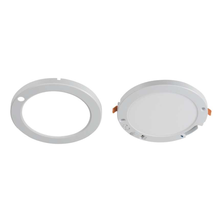 LED sufitowy/Oprawa wpuszczana z czujnikiem ruchu 2w1 ERGA LED/17W/230V 3000/4000/6500K biały
