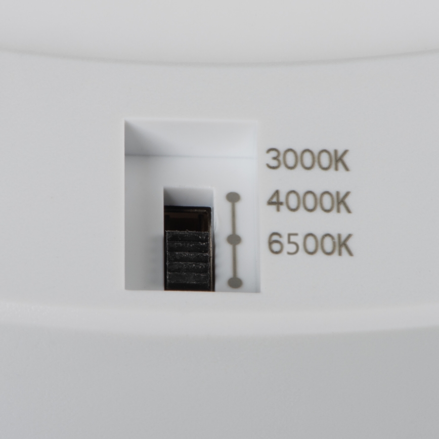 LED sufitowy/Oprawa wpuszczana z czujnikiem ruchu 2w1 ERGA LED/17W/230V 3000/4000/6500K biały