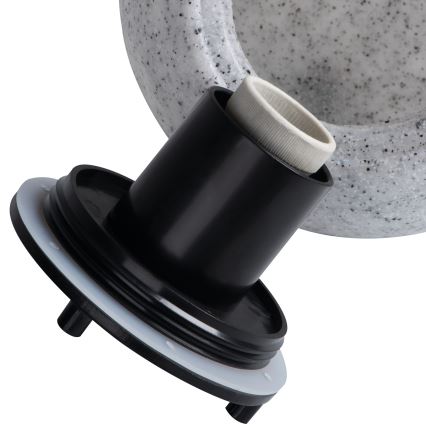 Lampa zewnętrzna STONO 1xE27/15W/230V Ø 20 cm IP65