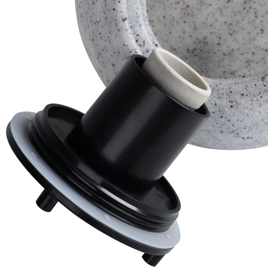 Lampa zewnętrzna STONO 1xE27/15W/230V Ø 20 cm IP65