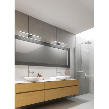 Oświetlenie łazienkowe LED do lustra ASTEN LED/8W/230V IP44 czarny