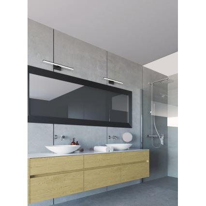Oświetlenie łazienkowe LED do lustra ASTEN LED/8W/230V IP44 czarny