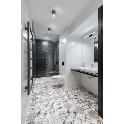 Oświetlenie łazienkowe LED do lustra ASTEN LED/8W/230V IP44 czarny