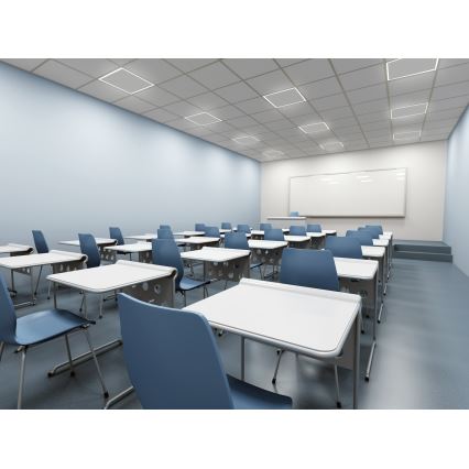 LED Rama wpuszczana AVAR LED/40W/230V 4000K 59x59 cm