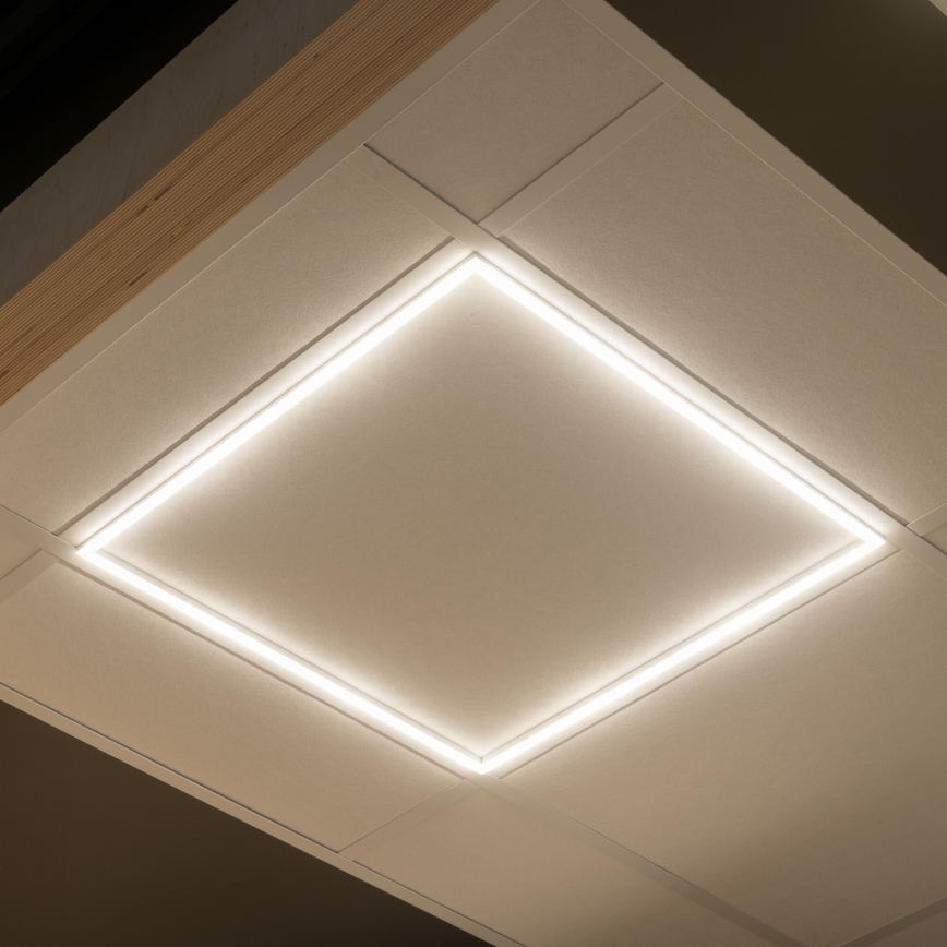 LED Rama wpuszczana AVAR LED/32W/230V 3000/4000/6500K 59x59 cm