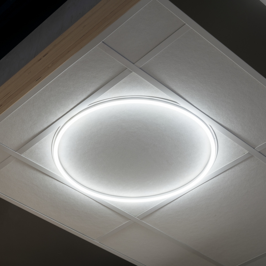 LED Rama wpuszczana AVAR LED/40W/230V 4000K śr. 59 cm