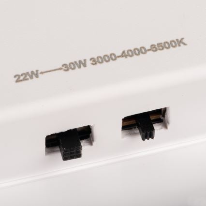 Oprawa sufitowa LED z czujnikiem ruchu i zmierzchu VARSO LED/22/30W/230V 3000/4000/6500K średnica 33 cm IP54