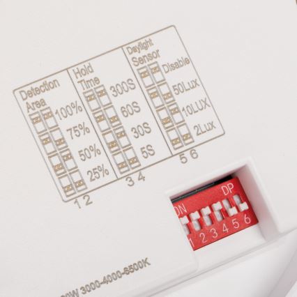 Oprawa sufitowa LED z czujnikiem ruchu i zmierzchu VARSO LED/22/30W/230V 3000/4000/6500K średnica 33 cm IP54