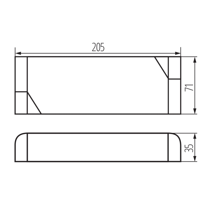 LED Transformator elektroniczny 150W/24V