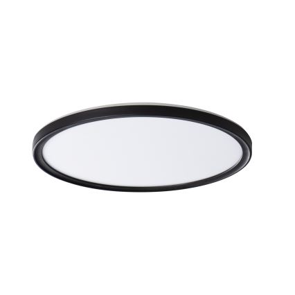LED Plafon łazienkowy AZPO LED/18,5W/230V śr. 29 cm IP54 czarny