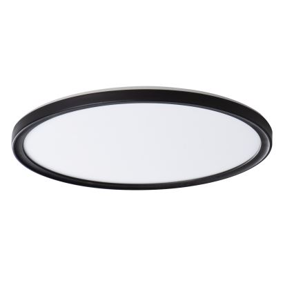 LED Plafon łazienkowy AZPO LED/22W/230V śr. 42 cm IP54 czarny