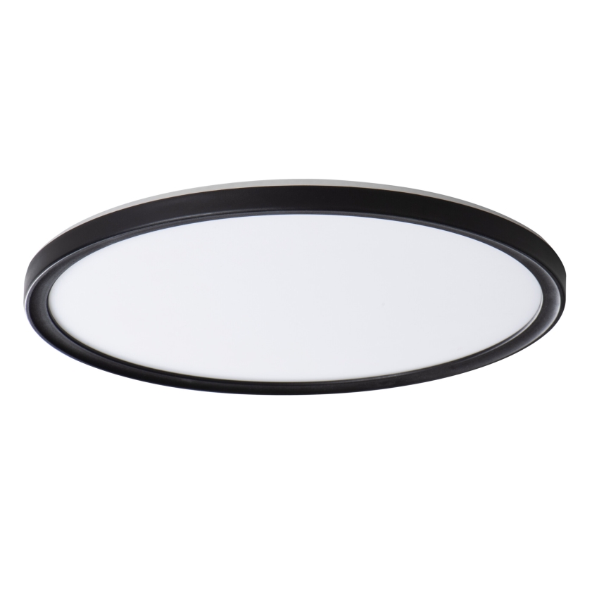 LED Plafon łazienkowy AZPO LED/22W/230V śr. 42 cm IP54 czarny