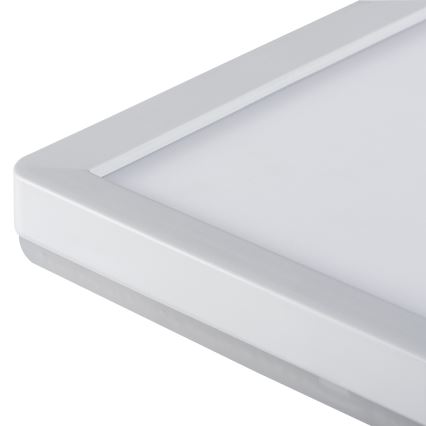 Oprawa sufitowa LED AZPO LED/12,3W/230V 3000/4000/6000K 22,5x22,5 cm IP54 biała