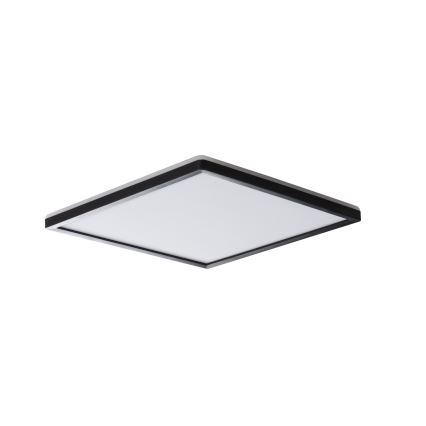 Oprawa sufitowa LED AZPO LED/17,5W/230V 3000/4000/6000K 30x30 cm IP54 czarna
