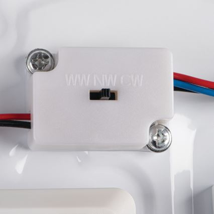 LED łazienkowy plafon z czujnikiem ruchu i zmierzchu CORSO LED/12W/230V 3000/4000/6500K śr. 27,8 cm IP44