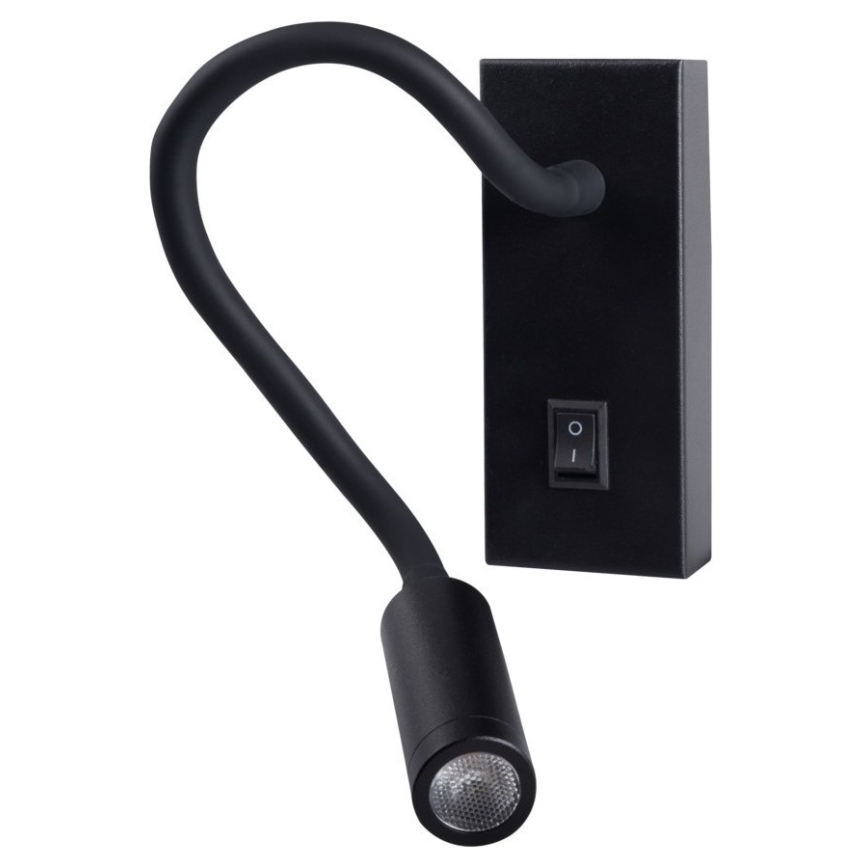LED Lampka ścienna TONIL LED/2,7W/230V czarny