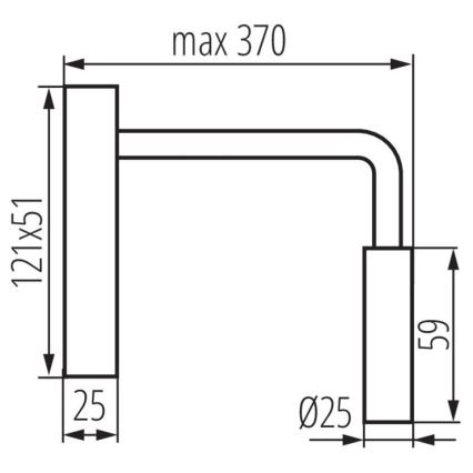 Elastyczna lampka LED TONIL LED/2,7W/230V biała