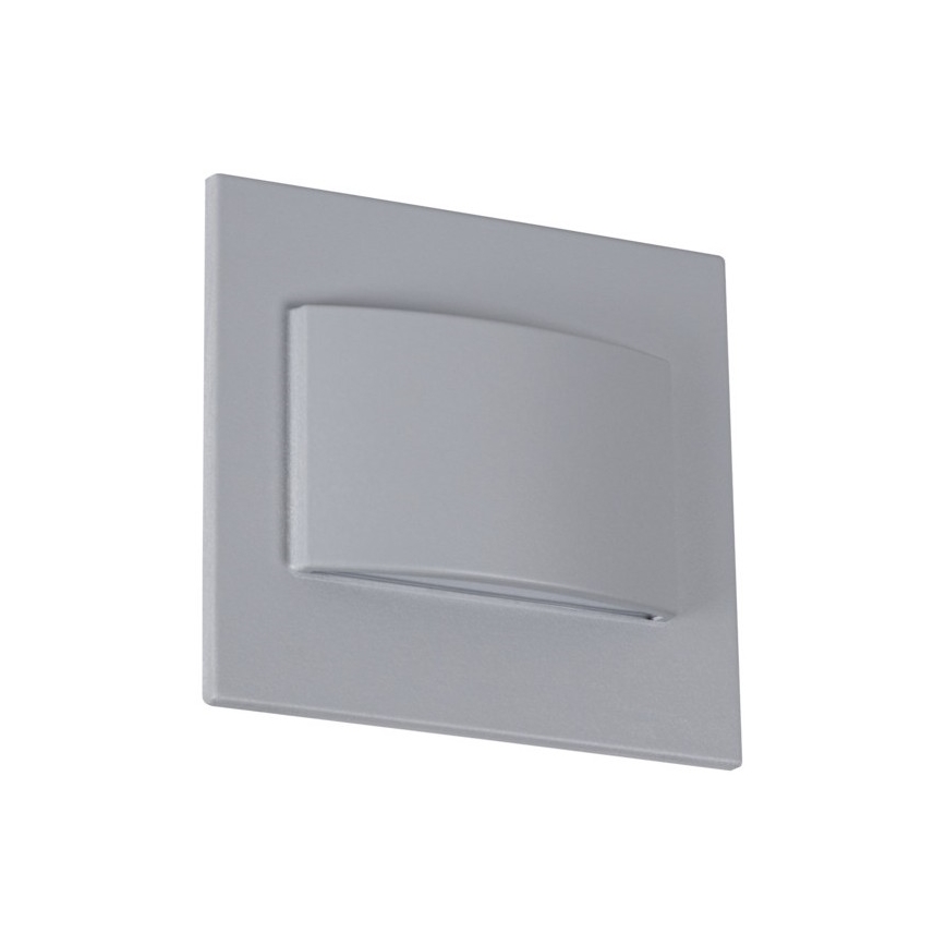 LED Oświetlenie schodów ERINUS LED/1,5W/12V 4000K szare