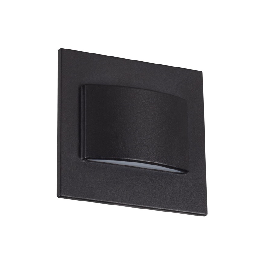 Oprawa schodowa LED ERINUS 1,5W/12V 4000K czarna