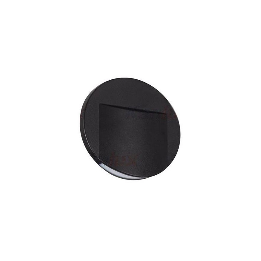 Kanlux 33415 - LED Oświetlenie schodowe ERINUS LED/0,8W/12V 4000K czarny