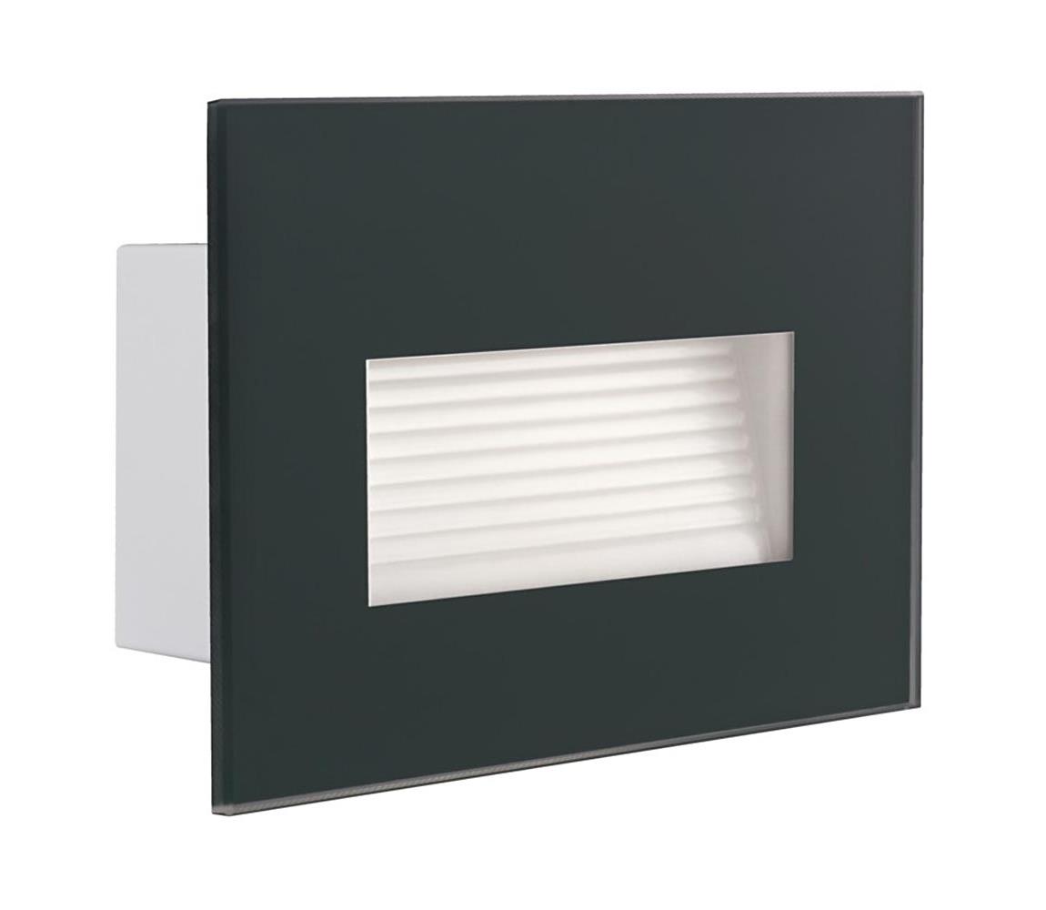 33692 - LED Oprawa wpuszczana GLASI LED/3W/230V 3000K IP44 antracyt