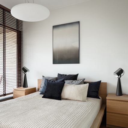 Lampa stołowa LARATA 1xE27/5W/230V czarna