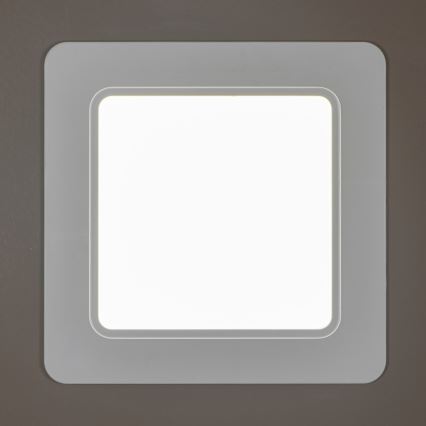Wpuszczana oprawa łazienkowa LED TAVO LED/12W/230V 3000/4000/6000K 14,5x14,5 cm IP44 biała