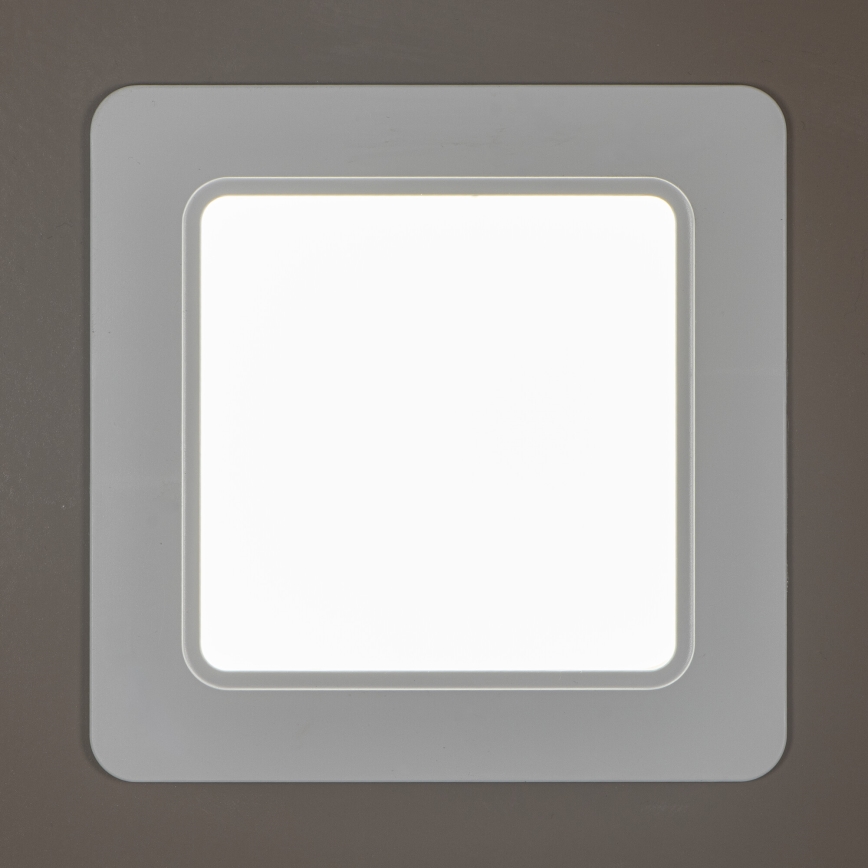 Wpuszczana oprawa łazienkowa LED TAVO LED/12W/230V 3000/4000/6000K 14,5x14,5 cm IP44 biała