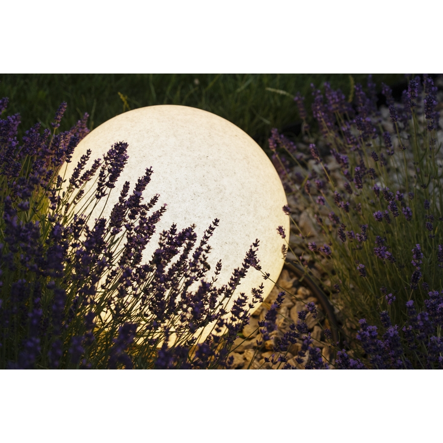 Lampa zewnętrzna STONO 1xE27/25W/230V śr. 39 cm IP65